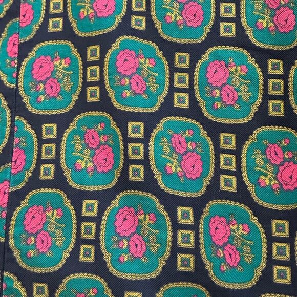 Mid-Century Europe Craft Wool Blend Faux Fur Cape with Arm Slits MEASUREMENTS - Picture 9 of 16